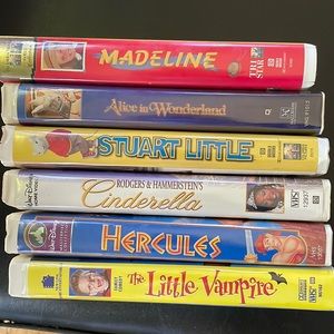 Last Chance. Bundle children’s VHS classics